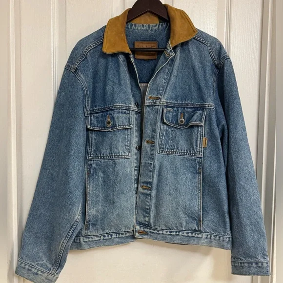 Vintage Timberland Weathergear Classic Denim Jacket – Size M